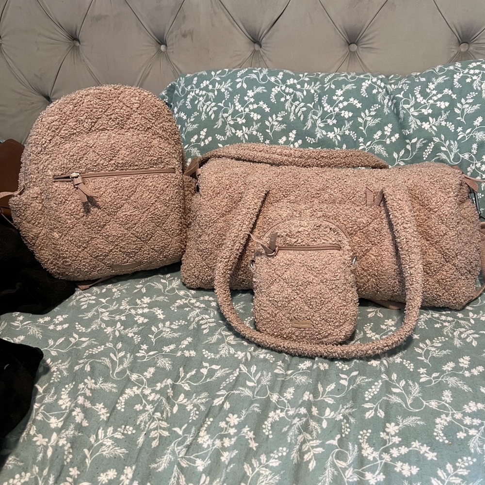 Vera Bradley set of 3 bags